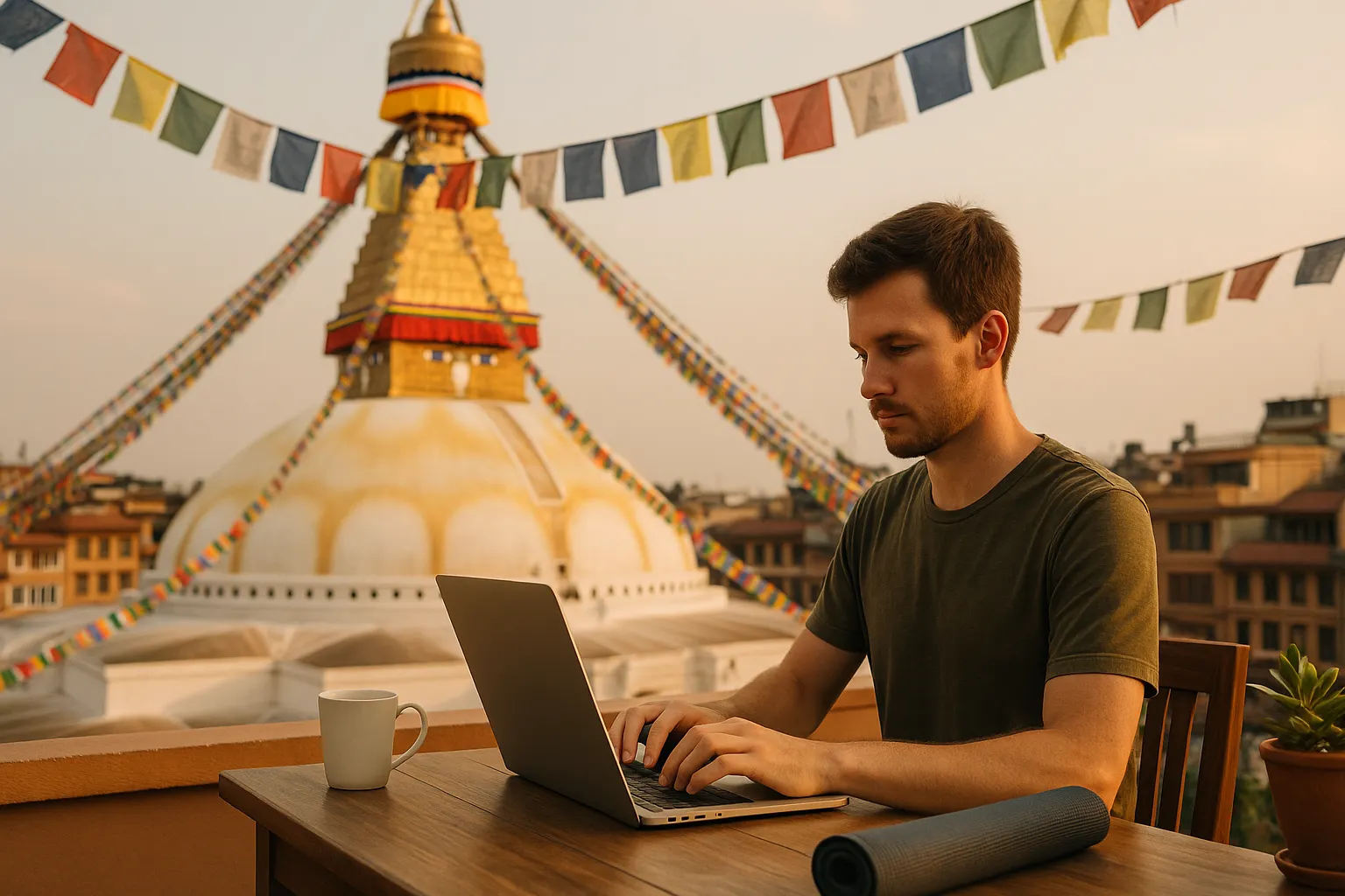 Why Digital Nomads Are Choosing Boudha Over Thamel in 2025