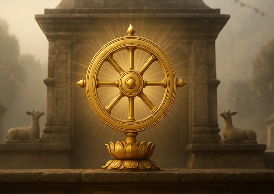 Buddhism Religion Symbol: The Meaning Behind the Dharma Wheel