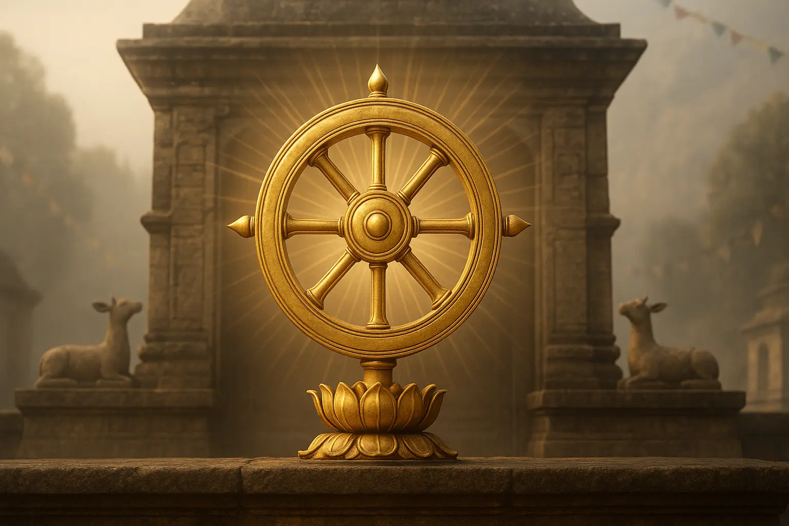 Buddhism Religion Symbol: The Meaning Behind the Dharma Wheel